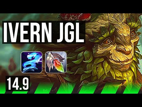 IVERN vs VI (JGL) | 2/0/21, Rank 4 Ivern, 500+ games | JP Challenger | 14.9