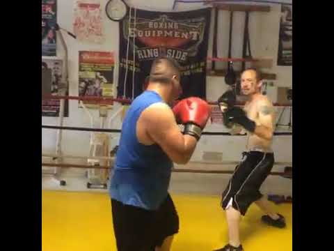 Sparring Boxing Match Jesus Lopez vs “Cross”