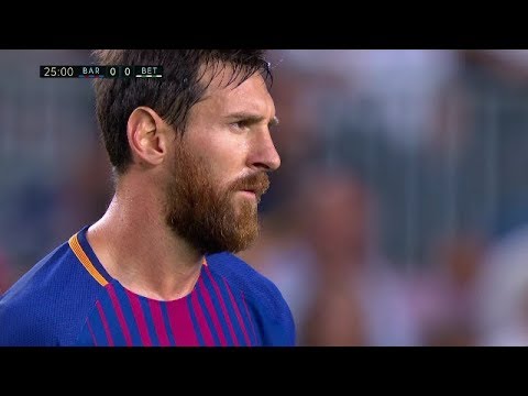 Lionel Messi vs Real Betis Home HD 1080i (20/08/2017) By IramMessiTV