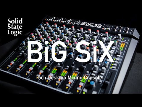 SSL (Solid State Logic) BiG SiX (Mixing Console) (16-Channel) (USB-C Audio Interface) (Official Japanese Product) (SSL) image 6