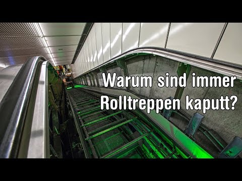 Warum sind immer so viele Rolltreppen außer Betrieb?