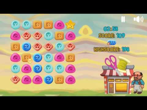 Match Button: pop and splash Video