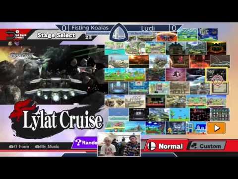 Sm4sh@Mines 40 - Fisting Koalas (Fox) Vs. Ludi (Greninja) - Winners Semifinals