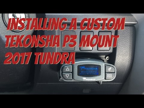 Toyota Tundra Tekonsha P3 Brake Controller w/ Custom Bracket Mount (3rd Gen)