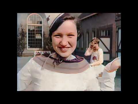 Gouda Pijpenstad in 1927 in kleur! The splendid town of Gouda in 1927 in color! [AI enhanced]