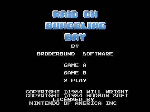 Raid on Bungeling Bay - Game B - Full Playthrough - Take On The NES Library #149