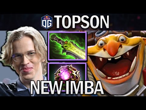 OG.TOPSON TECHIES WITH 18 KILLS & 800 XPM - DOTA 2 7.31 GAMEPLAY