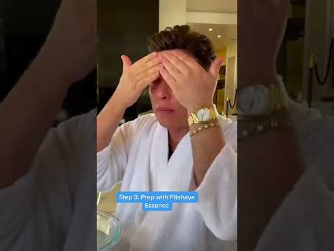 Introducing SKINN’s Founder Dimitri and his routine for #glowingskin ✨ #shorts #skincare #beautytips