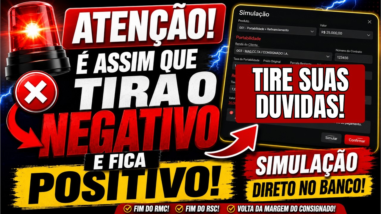 Fim do RMC e RCC? Veja como recuperar sua margem do consignado!