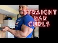 How to perform Straight Bar Curls