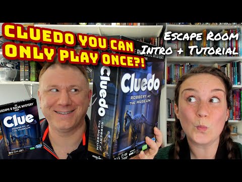 Cluedo / Clue: Robbery at the Museum - How to Play & Tutorial by Dr Gareth and Laura