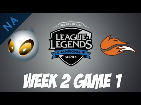 Dignitas vs Echo Fox | Game 1 | HIGHLIGHTS | NA LCS W2D2 2017 Spring split