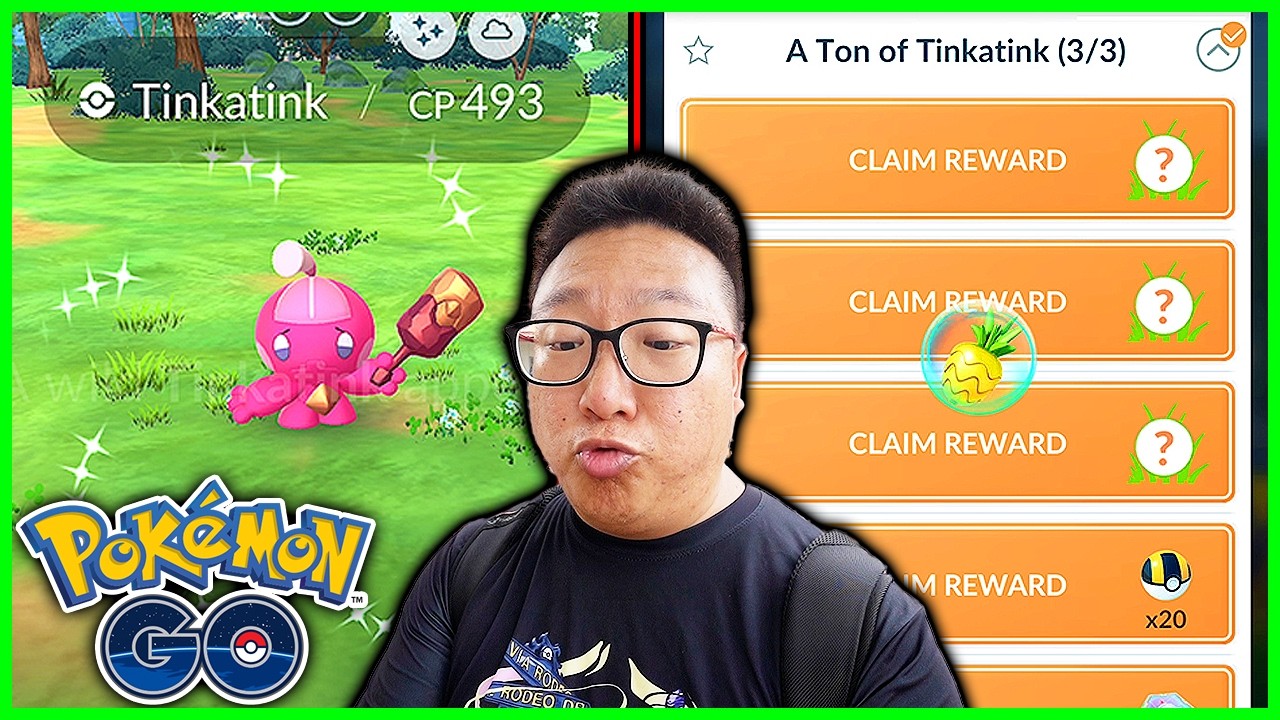 Tinkatink Community Day With Kyogre Raids in Pokemon GO