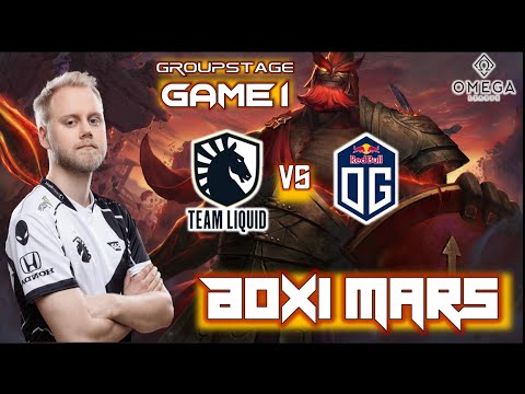 Liquid.Boxi Plays Mars | Liquid vs OG | OMEGA League: EU Immortal Division #dota2