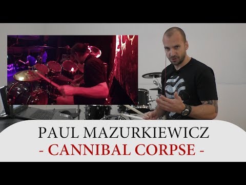 Drum Teacher Reacts to Paul Mazurkiewicz - Drummer of Cannibal Corpse