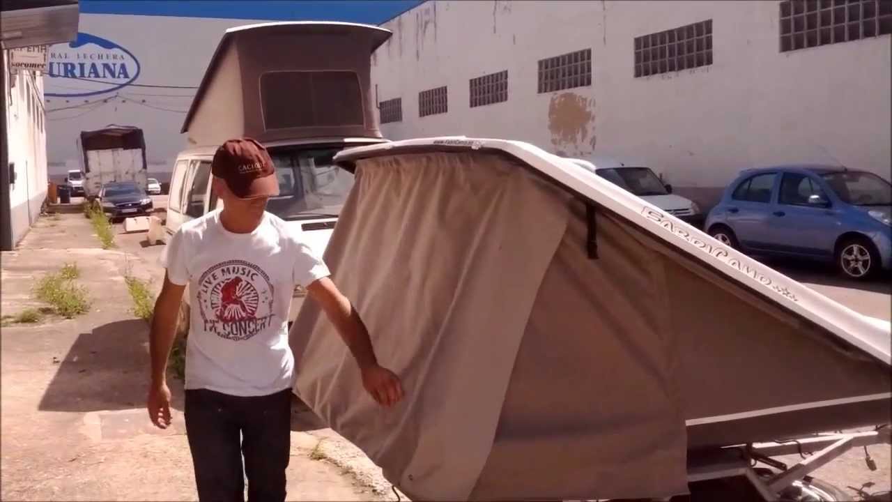 Nuevo modelo tienda techo