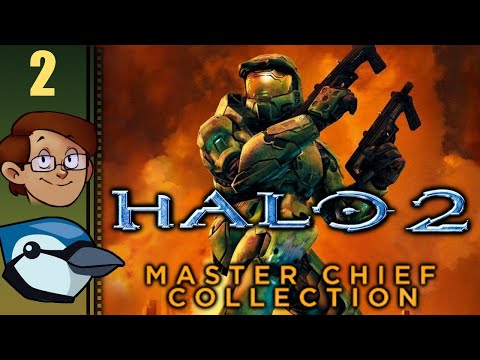 Let's Play Halo 2 Co-op Part 2 - Metropolis & The Arbiter