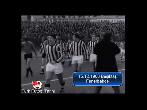 1968 1969 Beşiktaş Fenerbahçe ( LİG LİDERİNİ LİG SONUNCUSU YENDİ ) 11.Hafta Maçı