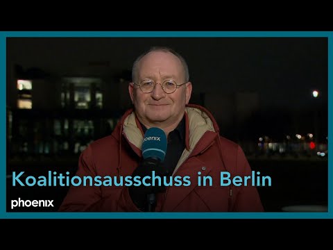Schaltgespräch mit phoenix-Korrespondent Erhard Scherfer zum Koalitionssauschuss | 27.11.2025