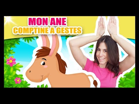 Mon âne - Comptines à gestes pour bébé - Titounis