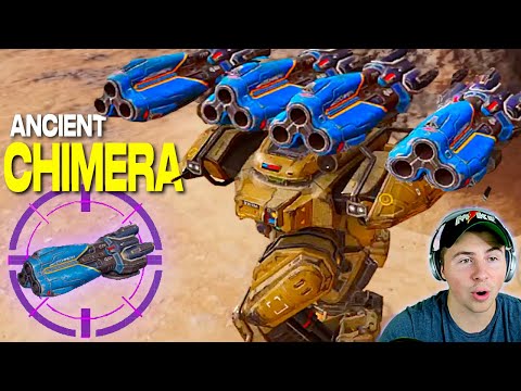 What Did I Just Create...😂 The SUPER Behemoth CHIMERA Launching Homing Missiles | War Robots