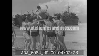 Détente à Omaha Beach (juillet 1944)