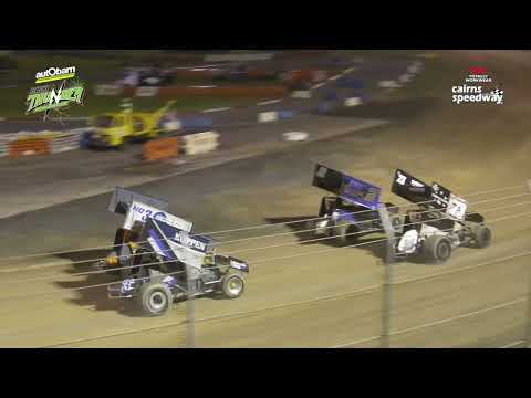 JUL14 PSH3 at TWW Cairns Speedway - Pro Sprintcar Heat 3