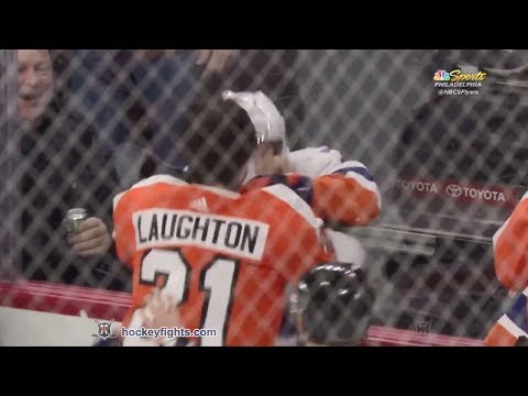Jordan Eberle vs Scott Laughton