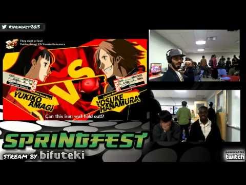 Springfest 2013: Persona 4 Arena: Knight of Zero vs Zealous 5000