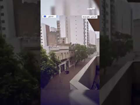 فيديو | فيضانات قاتـ لة في الأرجنتين