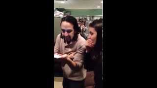 Lin-Manuel Miranda Freestyles Voicemail for Jimmy Fallon!