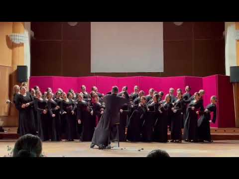 Corala de fete ,,Ciprian Porumbescu'' - Adiemus (Olimpiada Națională Corală, Bacău 2023)