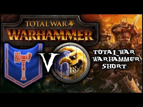 Total War Warhammer, Clan Angrund Vs Crooked Moon (Cinematic Battle)