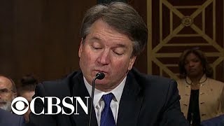 Kavanaugh questioned on high school drinking and sex