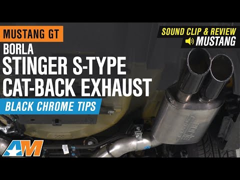 2018-2020 Borla Stinger S-Type Exhaust System w/ Black Tips; Active Exhaust Sound Clip & Review