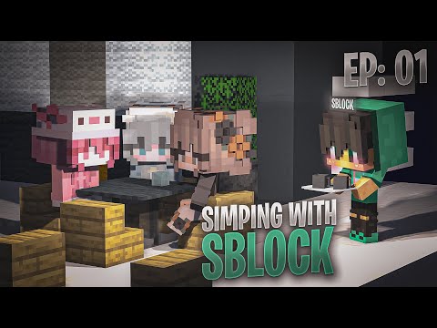 SBlockGamer Exposed: Simping in Minecraft SMP Ep01 GONE WILD!