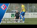 Louis kreeg een hartaanval op het voetbalveld, maar werd gered