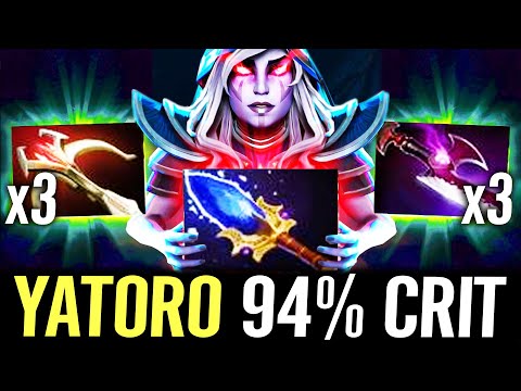 🔥 YATORO Drow Ranger 94% Crit Chance — Daedalus + SE Aghanim 3x Split Shot ULTRA KILL Dota 2 Pro
