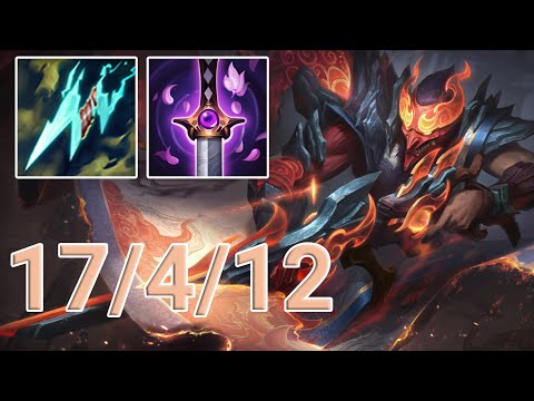 Lethality Jhin Mid VS Twisted Fate | KR Master Patch 13.12