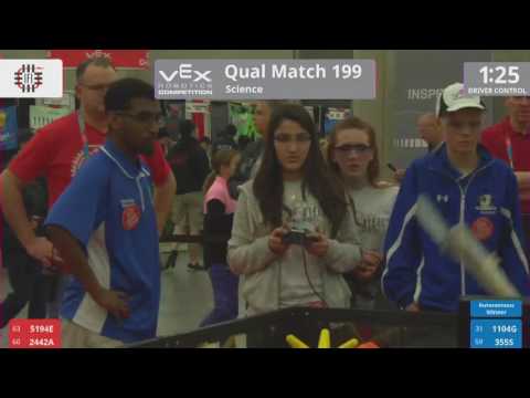 2017 VRC Sci Q199 - 5194E 2442A vs 1104G 355S - 13 to 30