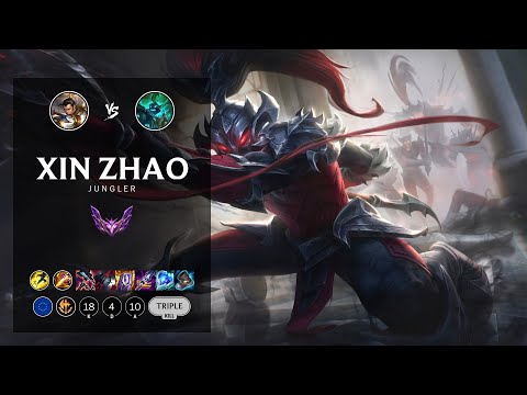 Xin Zhao Jungle vs Hecarim - EUW Master Patch 12.14