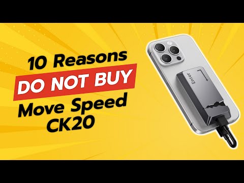 Ổ SSD Từ Tính MOVE SPEED CK20 - Tốc độ 2000MBs, hỗ trợ quay 4K HDR