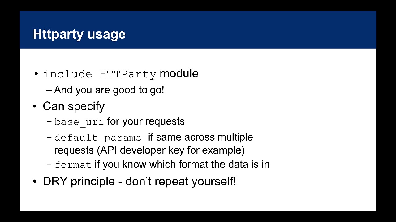 HTTParty (15) || Learn Ruby