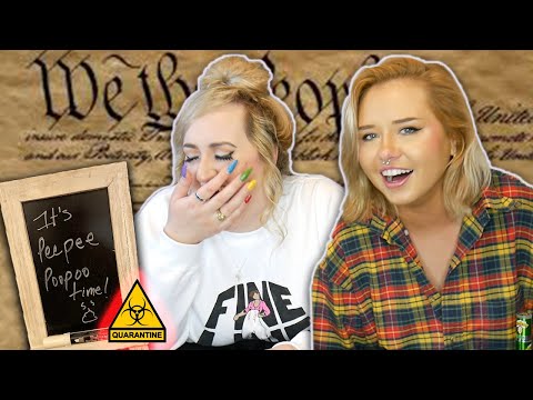 Post-Quarantine Laws We'd Propose!! (feat. Brittany Broski) | Sarah Schauer