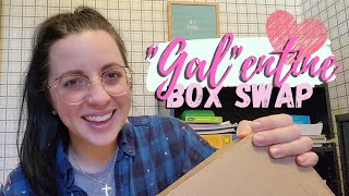 GALENTINE'S DAY BOX SWAP 💕 UNBOX WITH ME