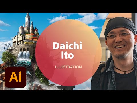 Live Illustration with Daichi Ito - 1 of 3 | Adobe Creative Cloud