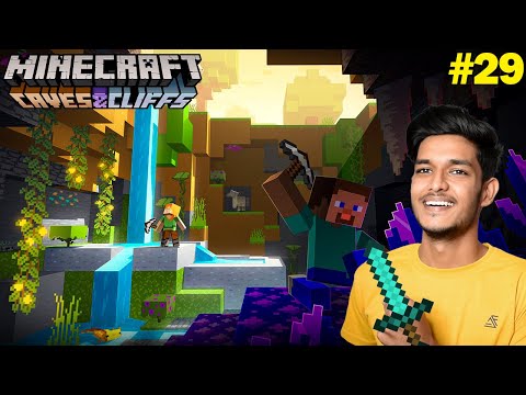 EXPLORING MINECRAFT 1.18 CAVE AND CLIFFS UPDATE #29