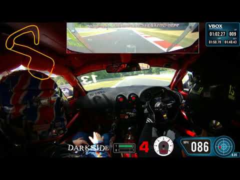 Near Crash!!  Brands Hatch GP -  Ibiza TDI - Darkside Developments