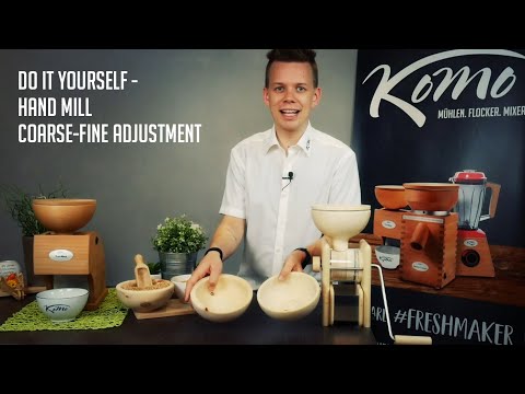KoMo DIY - Hand mill coarse-fine adjustment