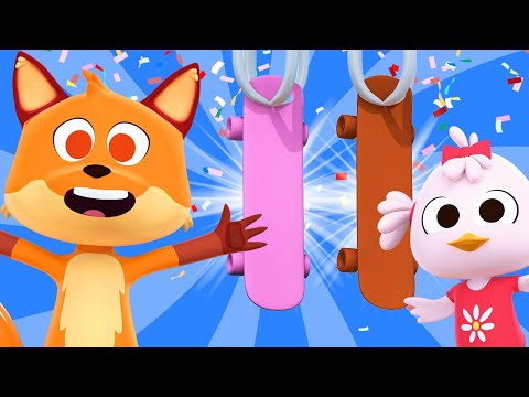 ¡Vamos a Jugar con Tufín y los Skates de Colores #3! y Más Juegos Divertidos| Canciones del Zoo